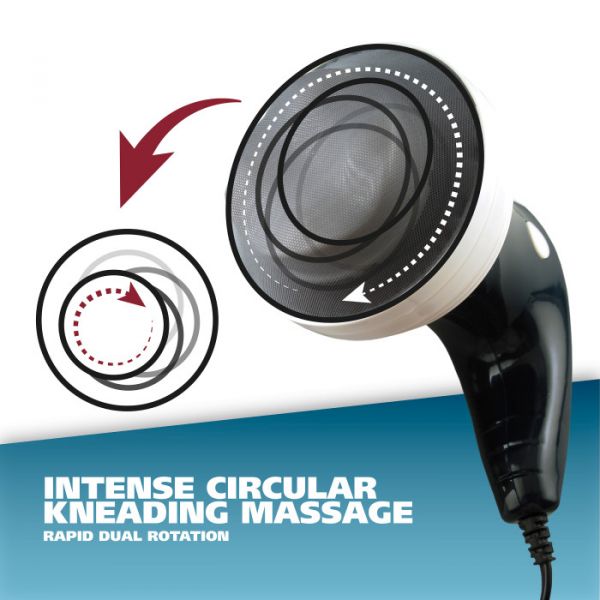 Shiatsu & Rolling Back Massager w/ Gel Massage Heads — Medic