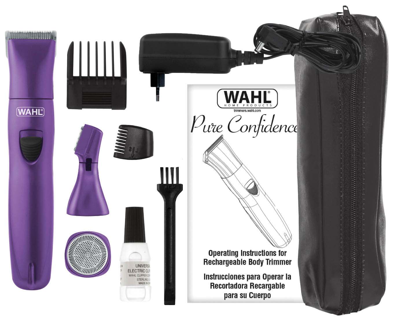wahl pure confidence rechargeable electric razor